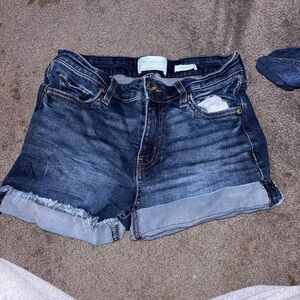 Denim Blue Women's Shorts
